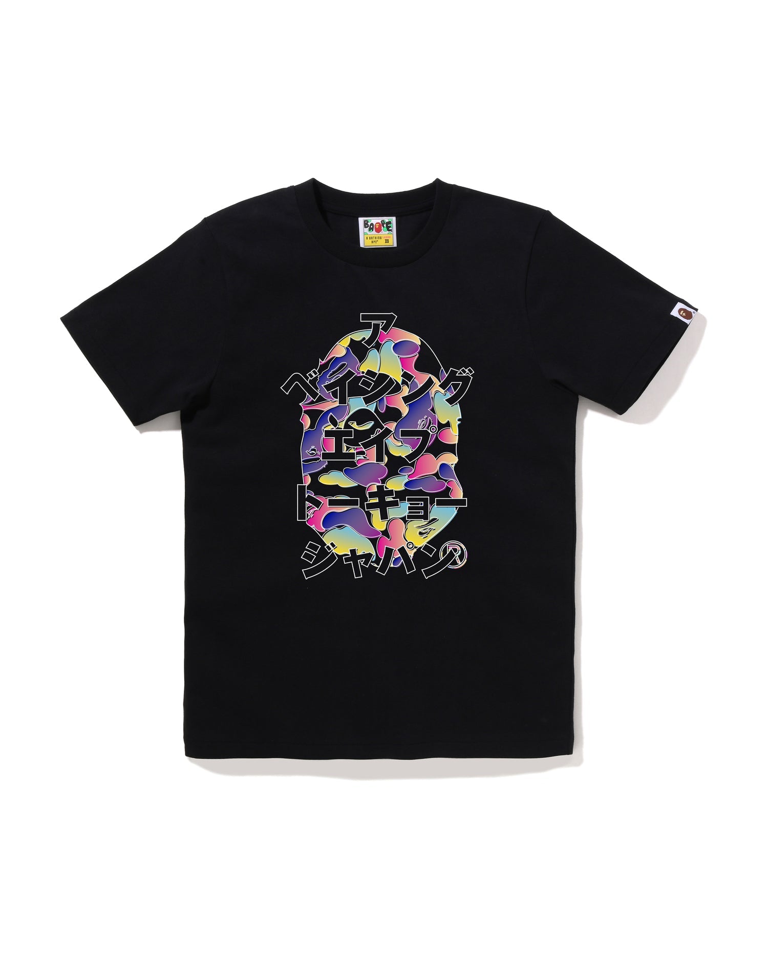 ape tシャツ　S White SAINT Mxxxxxx Heaven & Hell Short Sleeve T-Shirt x A