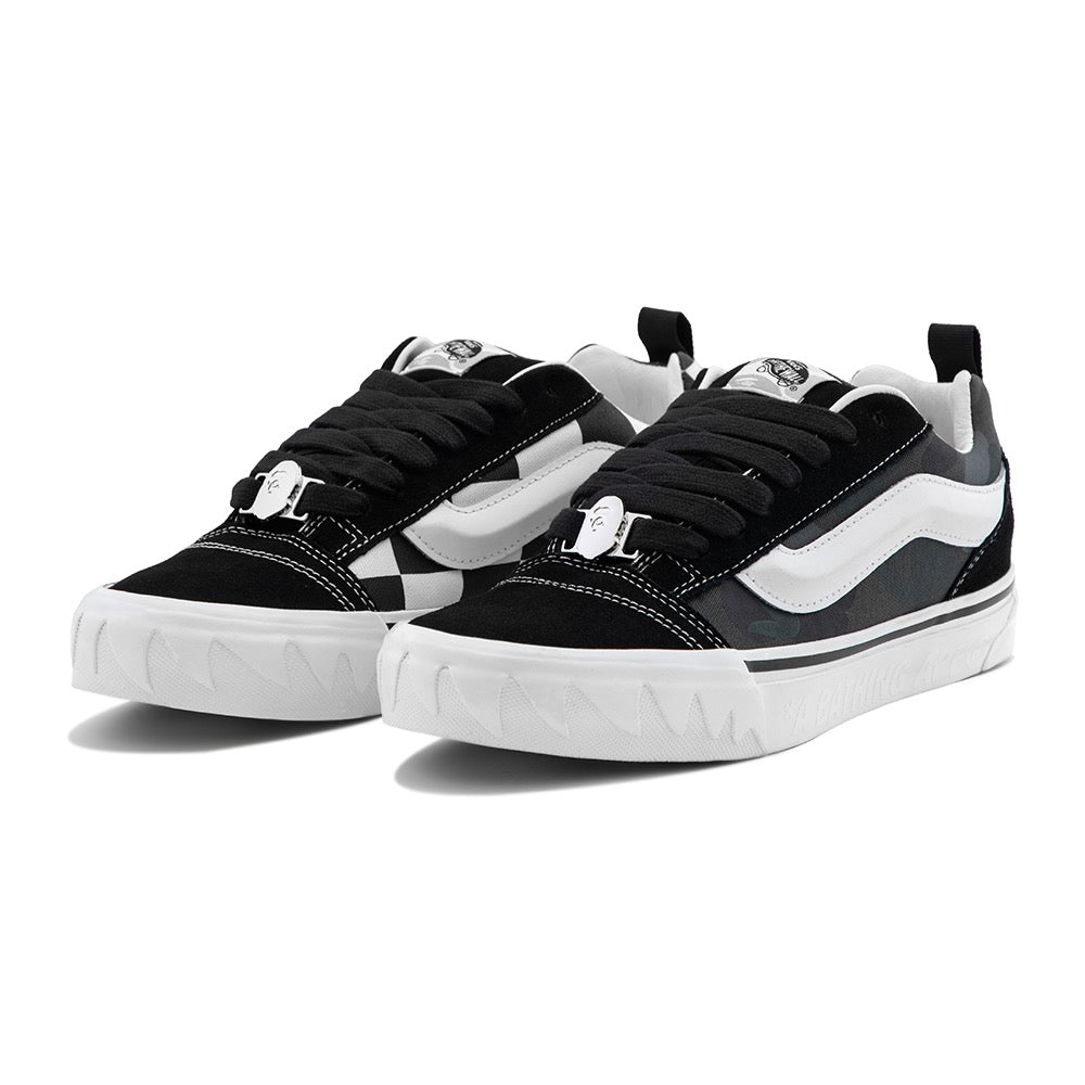 BAPE X VANS LX 뉴스쿨 TB 블랙 카모