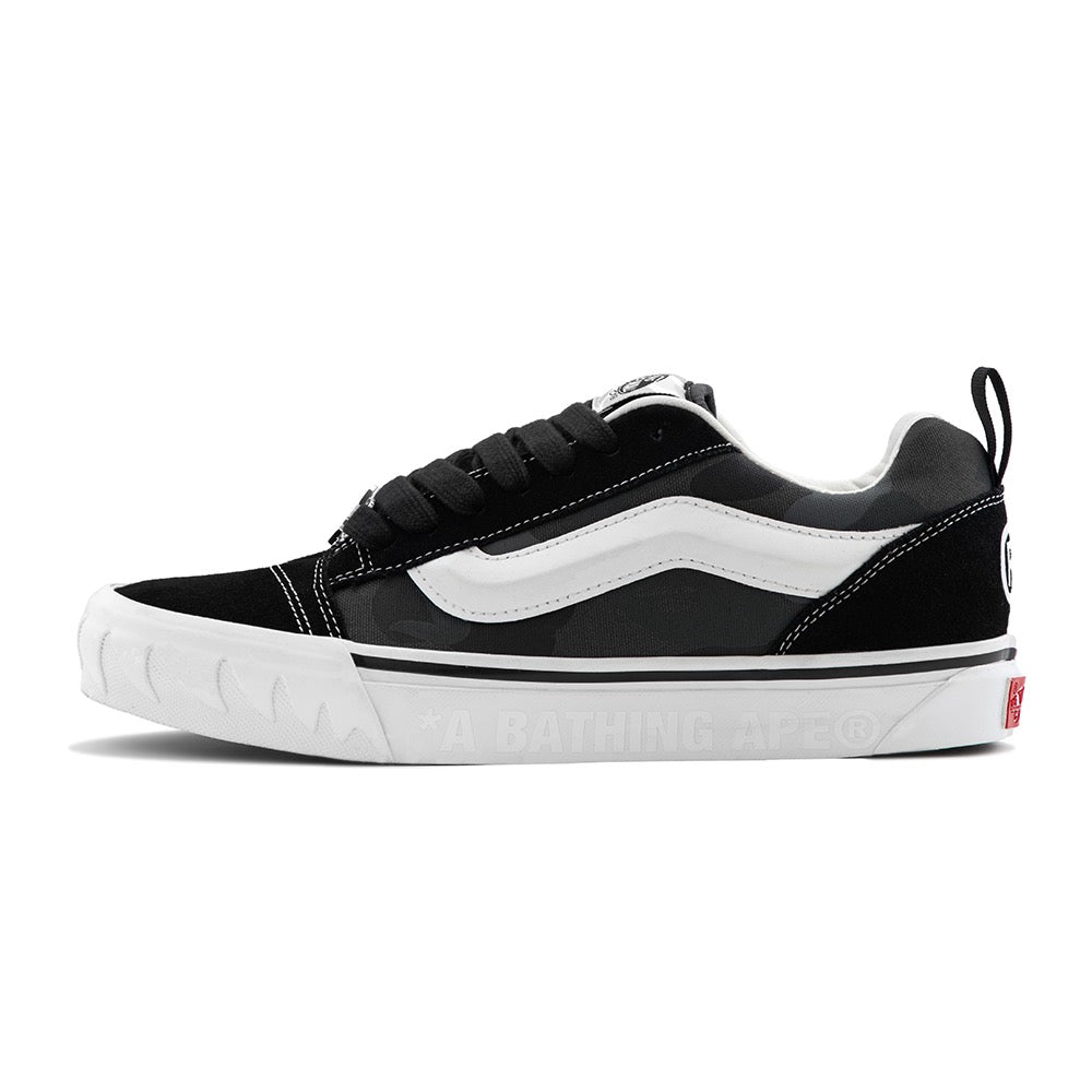BAPE X VANS LX 뉴스쿨 TB 블랙 카모
