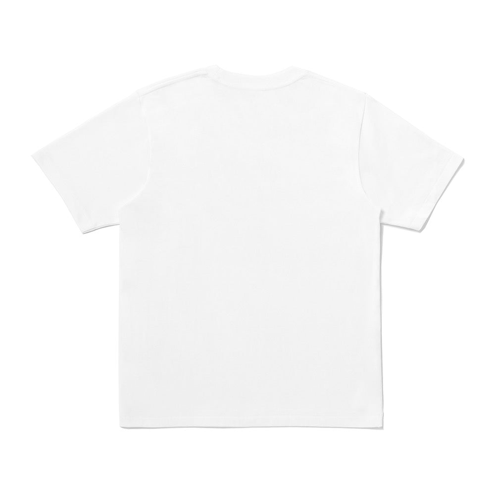 BAPE X AESPA 콜리지 티셔츠(W) WHITE