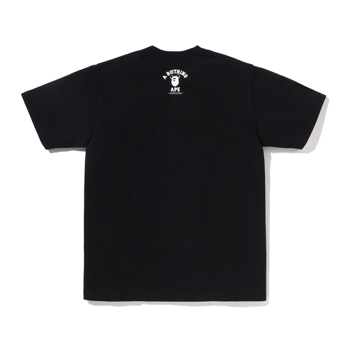 BAPE X MEDICOM TOY 30TH ANNIV 콜리지 마일로 티셔츠(M) BLACK