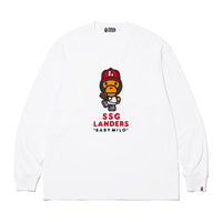 SSG랜더스 마일로 그래픽 롱슬리브 티셔츠