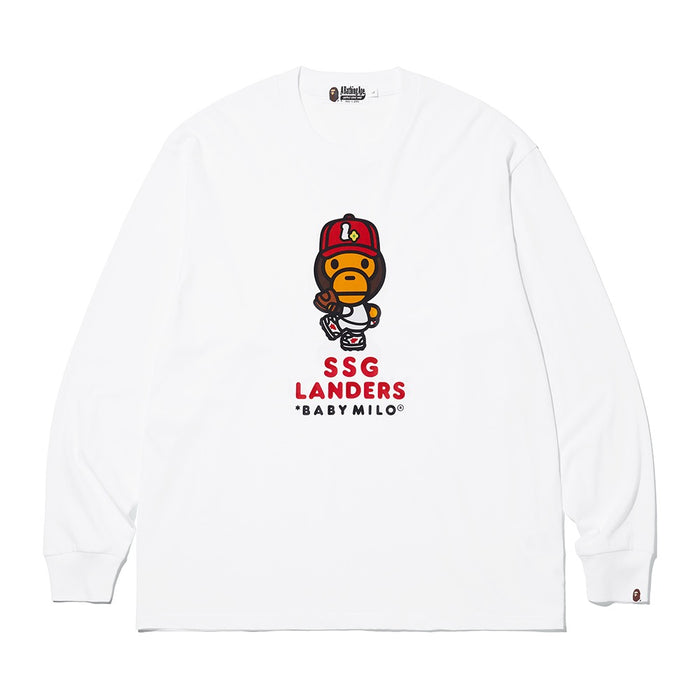 SSG랜더스 마일로 그래픽 롱슬리브 티셔츠