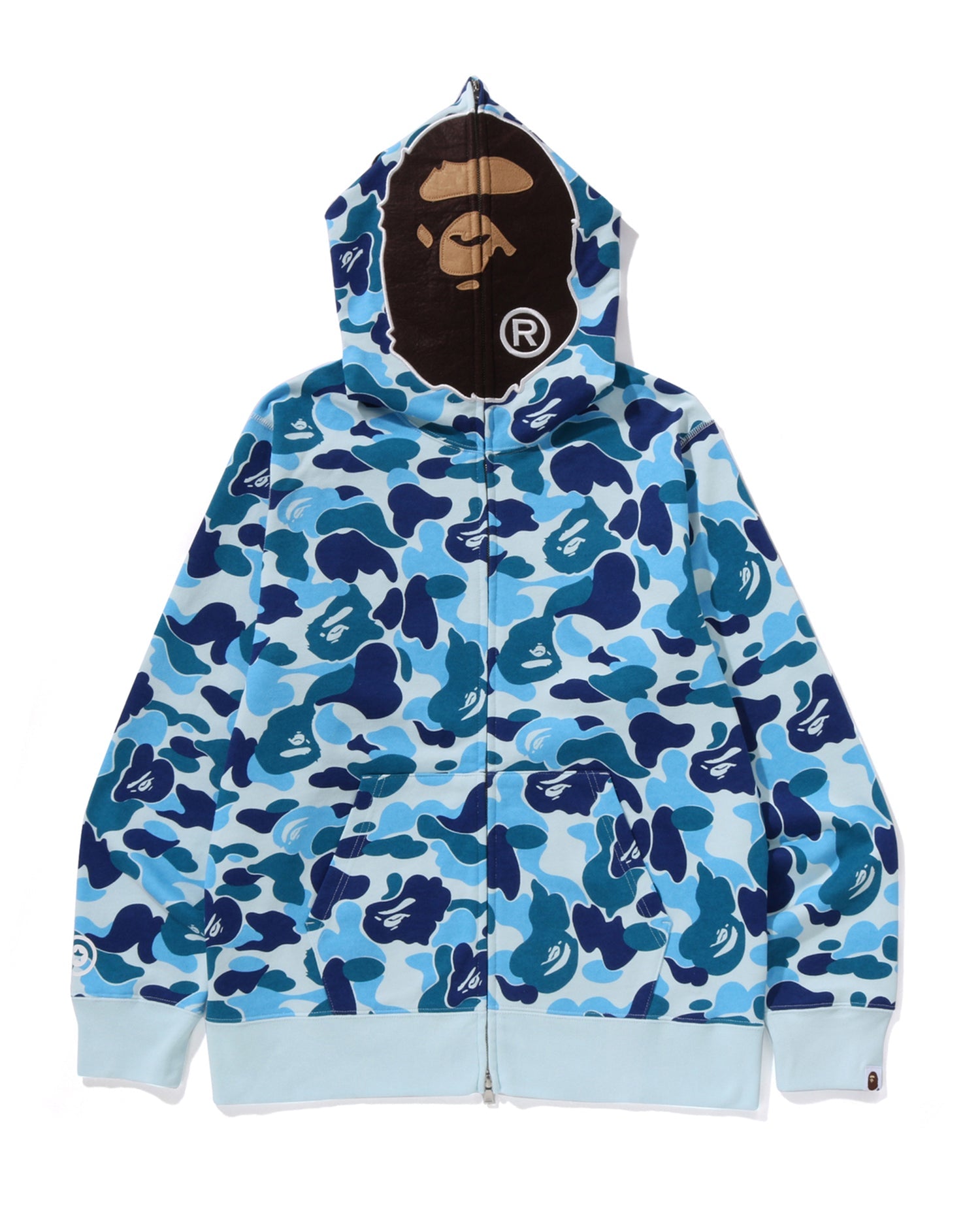 A BATHING APE® Abc Camo 2nd Ape Full Zip Hoodie | Bape