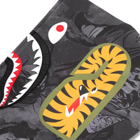 BAPE X CR7 라이프 올 오버 프린트 로고 릴렉스드 핏 샤크 후드(M) BLACK