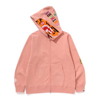 타이거 풀 집 후드(M) PINK