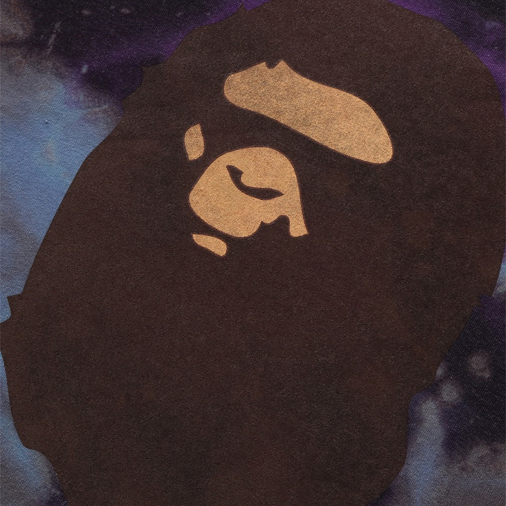 타이다이 에이프 헤드 릴렉스드 핏 크루넥 스웨트셔츠(M) BLACK