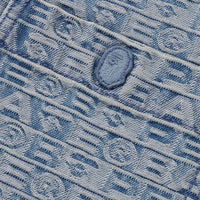 럭스 스포츠 패턴 자카드 10oz 데님 셔츠(M) LIGHT INDIGO