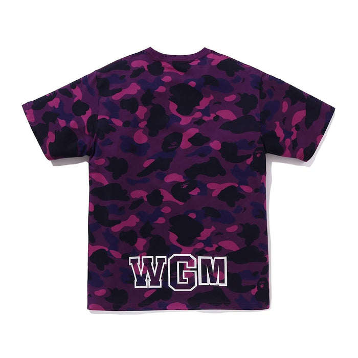 컬러 카모 샤크 티셔츠(M) PURPLE