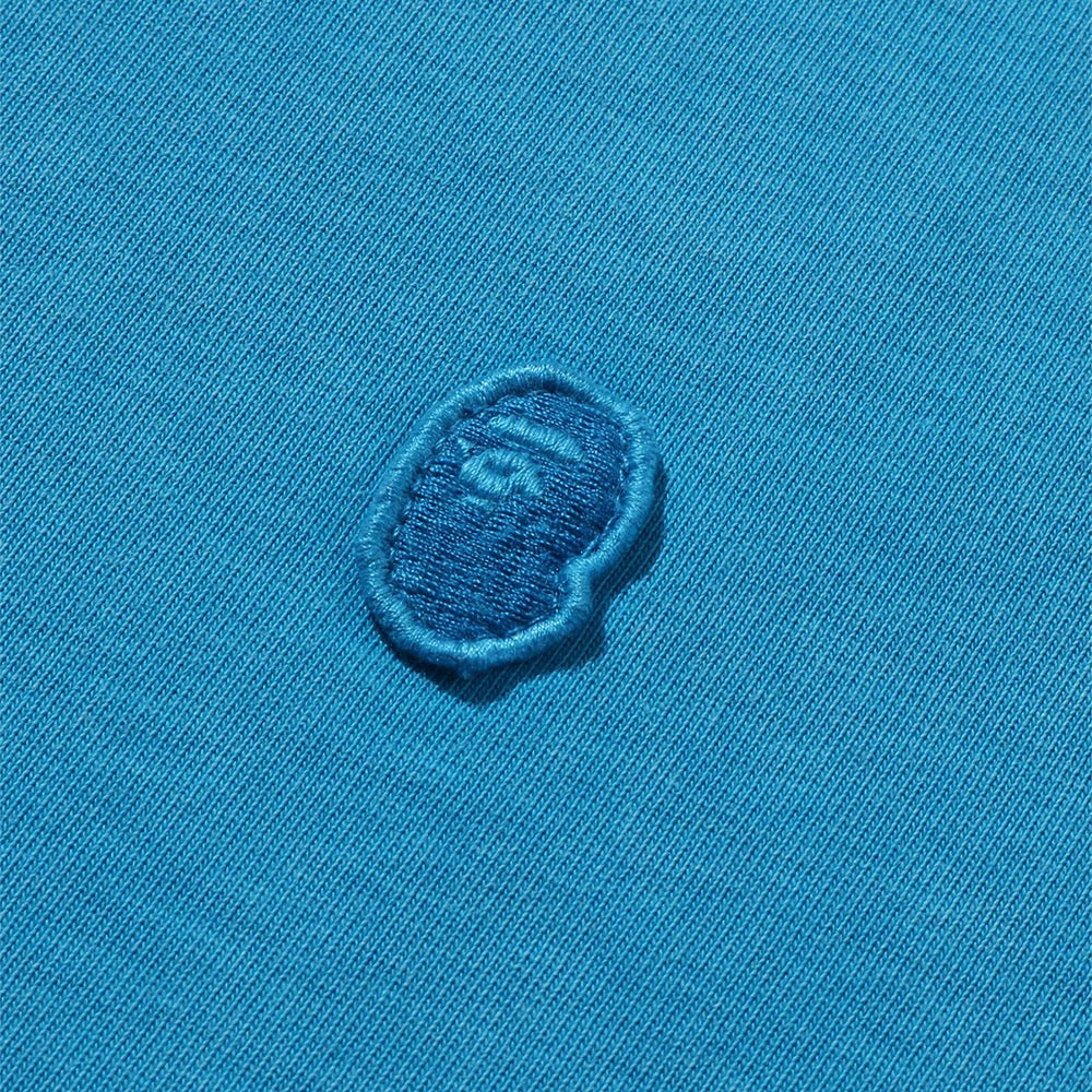 가먼트 다이 원 포인트 릴렉스트 핏 티셔츠(M) BLUE