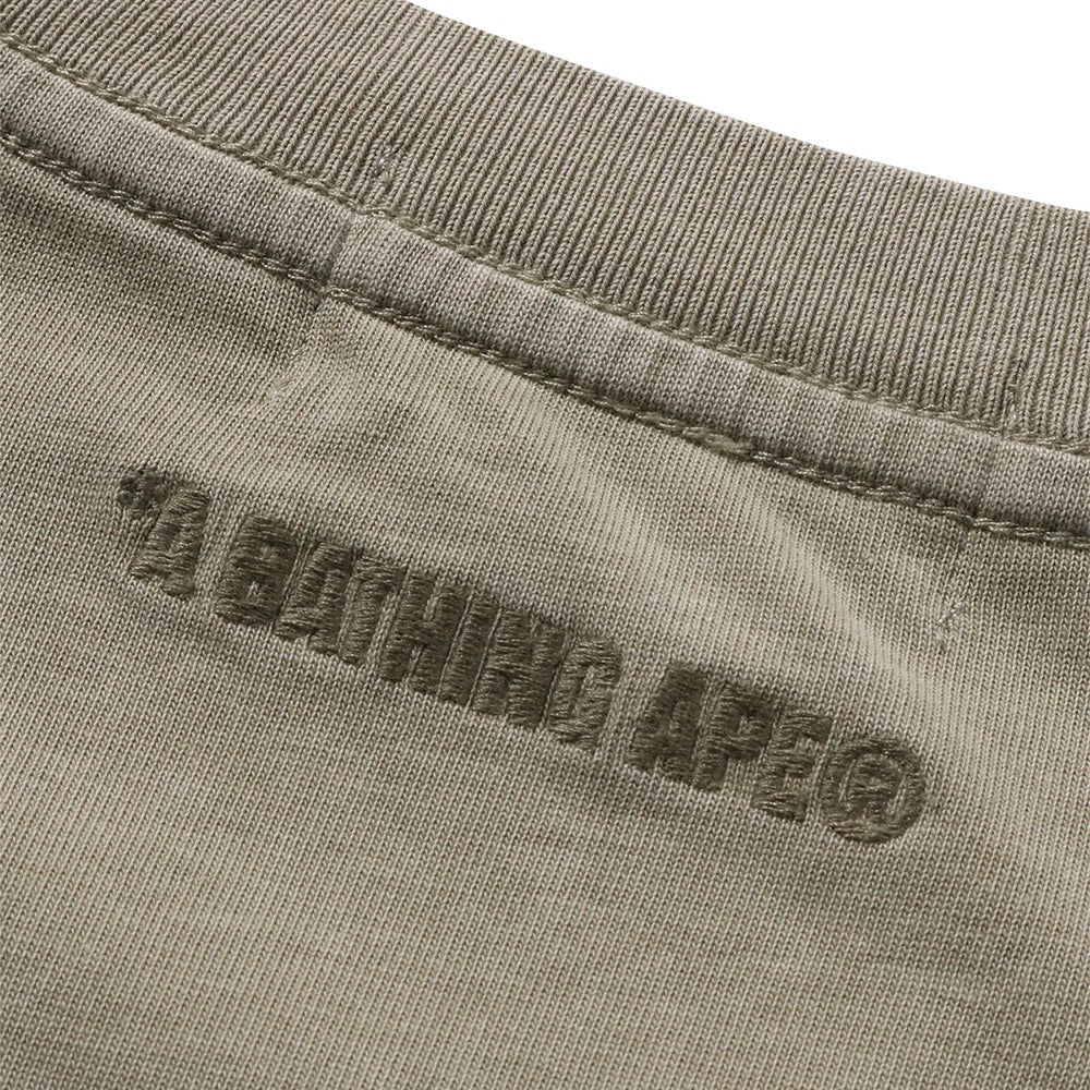 가먼트 다이 원 포인트 릴렉스트 핏 티셔츠(M) OLIVE DRAB