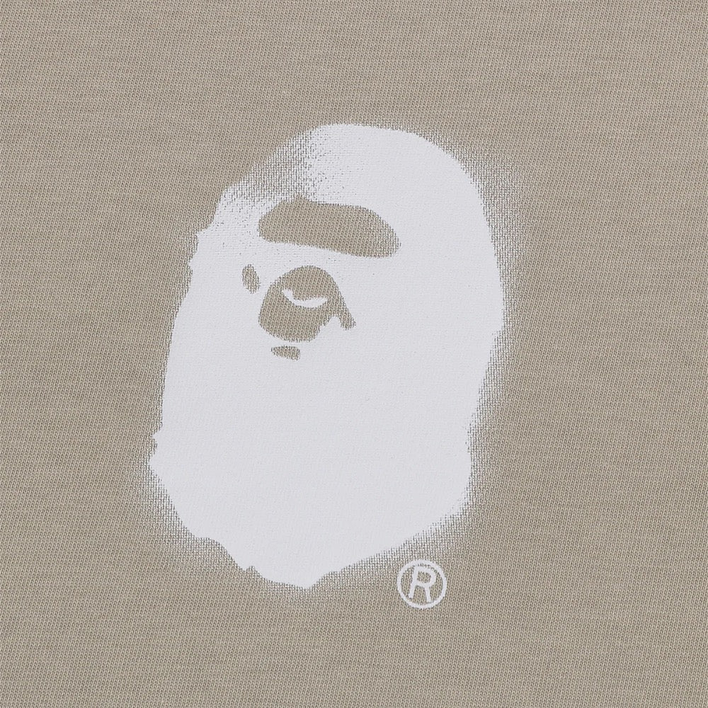 피그먼트 프린트 에이프 헤드 릴렉스드 핏 티셔츠(M) OLIVE DRAB