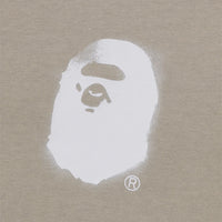 피그먼트 프린트 에이프 헤드 릴렉스드 핏 티셔츠(M) OLIVE DRAB