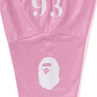 라인 카모 멀티 로고 릴렉스트 핏 풋볼 저지(M) PINK