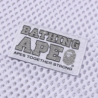 라인 카모 멀티 로고 릴렉스트 핏 풋볼 저지(M) WHITE