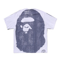 워터 프린트 콜리지 릴렉스트 핏 티셔츠(M) WHITE