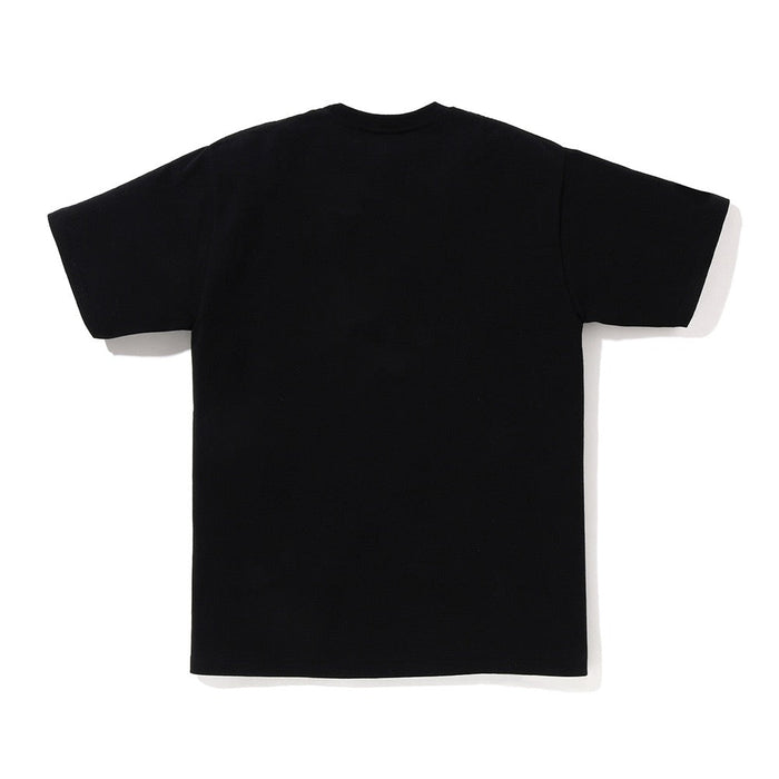BATHING APE 스크립트 로고 티셔츠(M) BLACK/GREEN