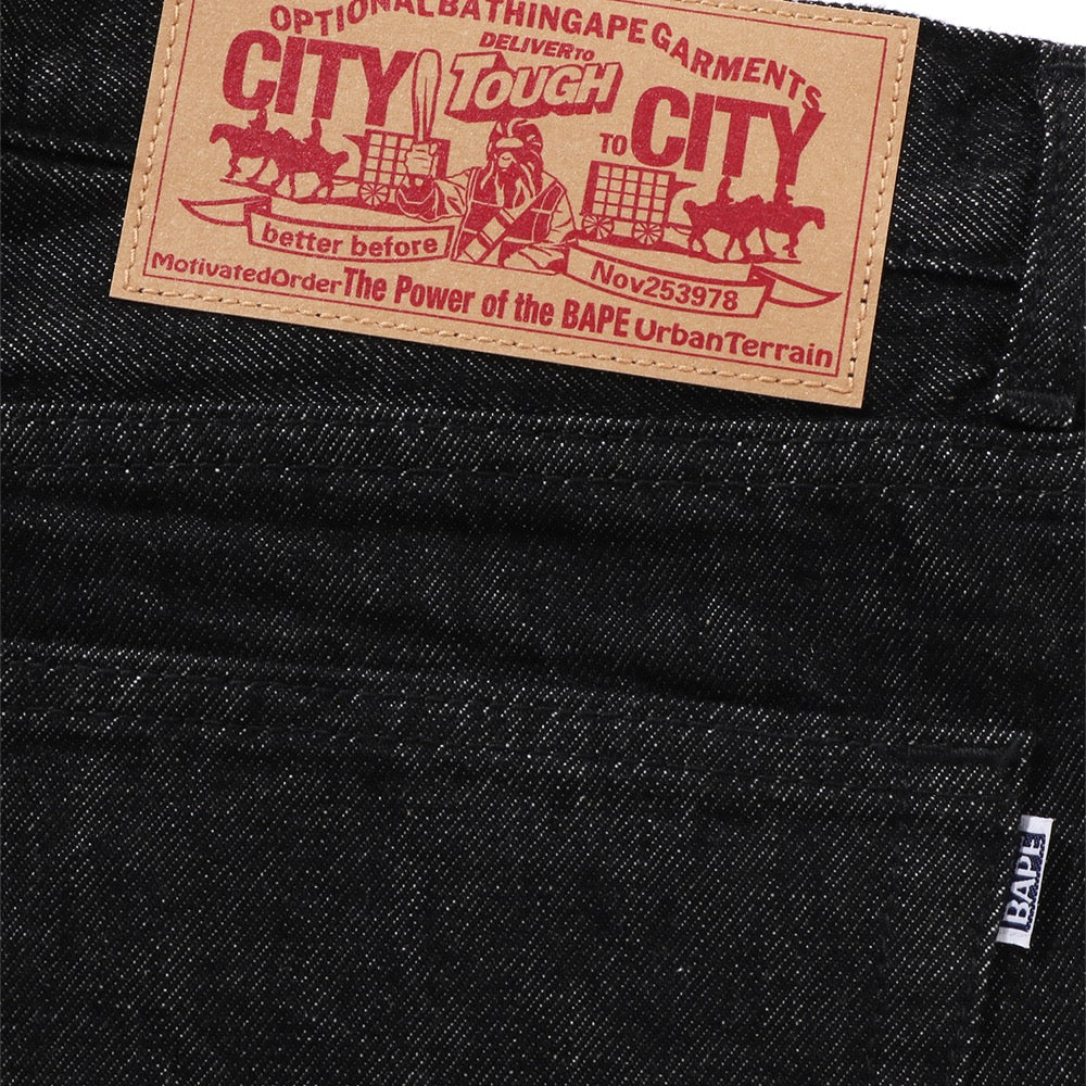 샤크 13oz 데님 팬츠(M) BLACK