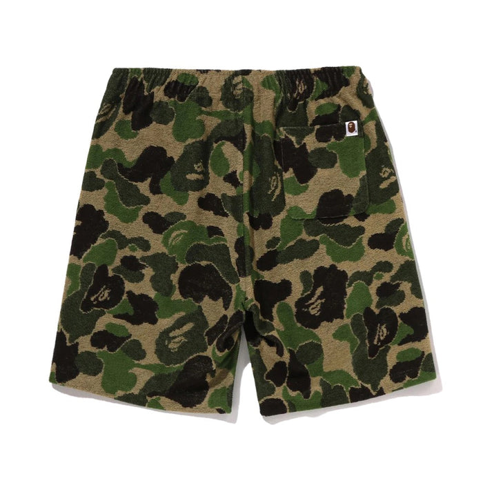 ABC 카모 파일 원 포인트 스웨트 쇼츠(M) GREEN