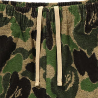 ABC 카모 파일 원 포인트 스웨트 쇼츠(M) GREEN