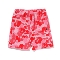 ABC 카모 파일 원 포인트 스웨트 쇼츠(M) PINK