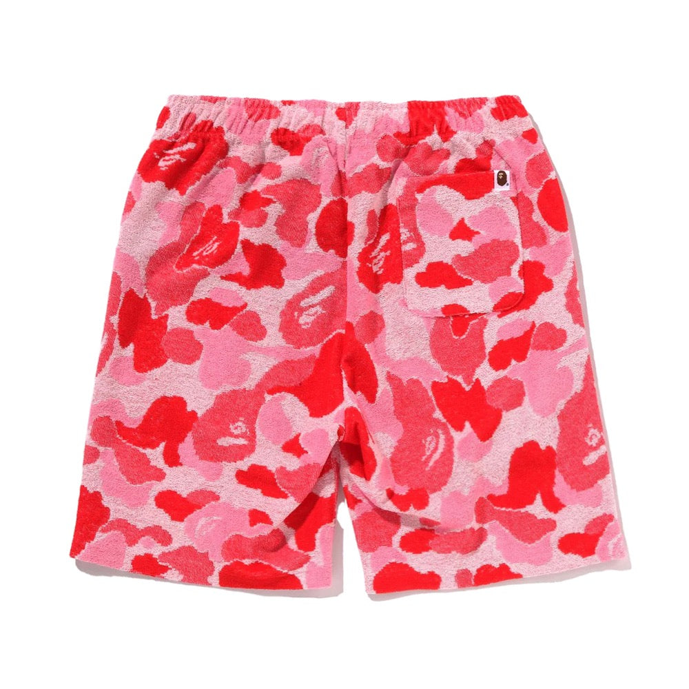 ABC 카모 파일 원 포인트 스웨트 쇼츠(M) PINK