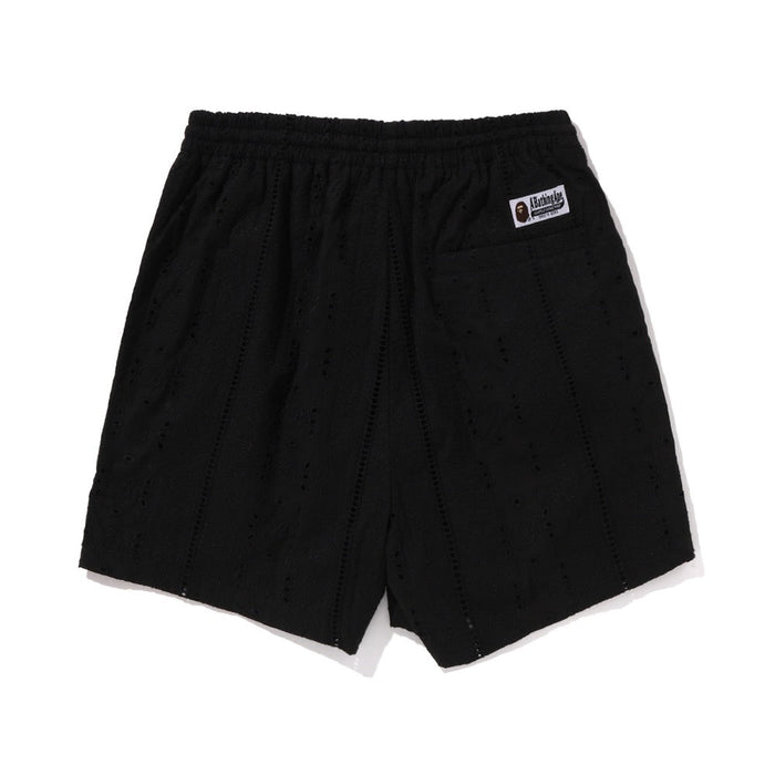 엠브로이더리 릴랙스드 핏 쇼츠(M) BLACK