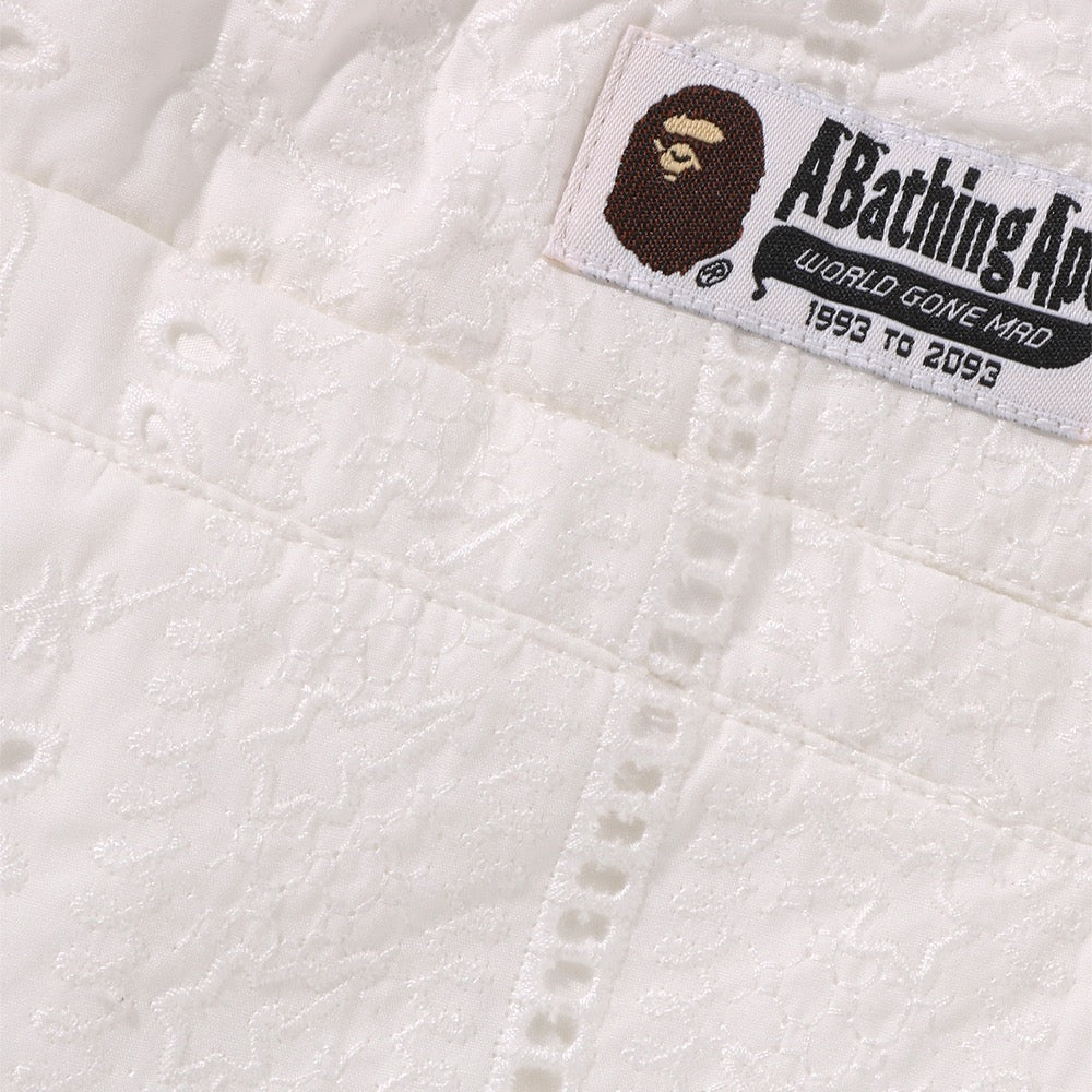 엠브로이더리 릴랙스드 핏 쇼츠(M) IVORY