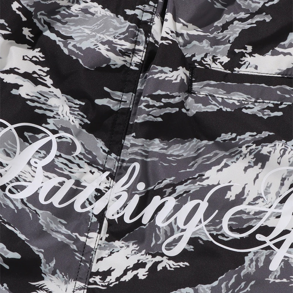 팜 트리 카모 릴랙스드 핏 비치 쇼츠(M) BLACK