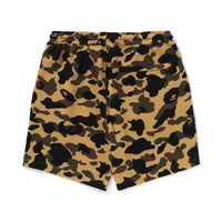 퍼스트 카모 자카드 원 포인트 릴랙스드 핏 스웨트 쇼츠(M) YELLOW