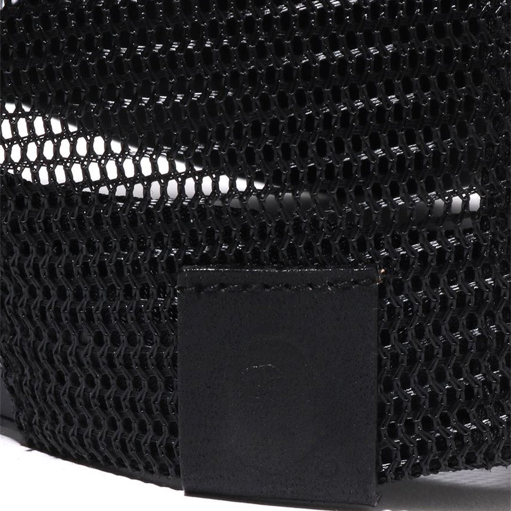 베이스볼 로고 메쉬 캡 BLACK