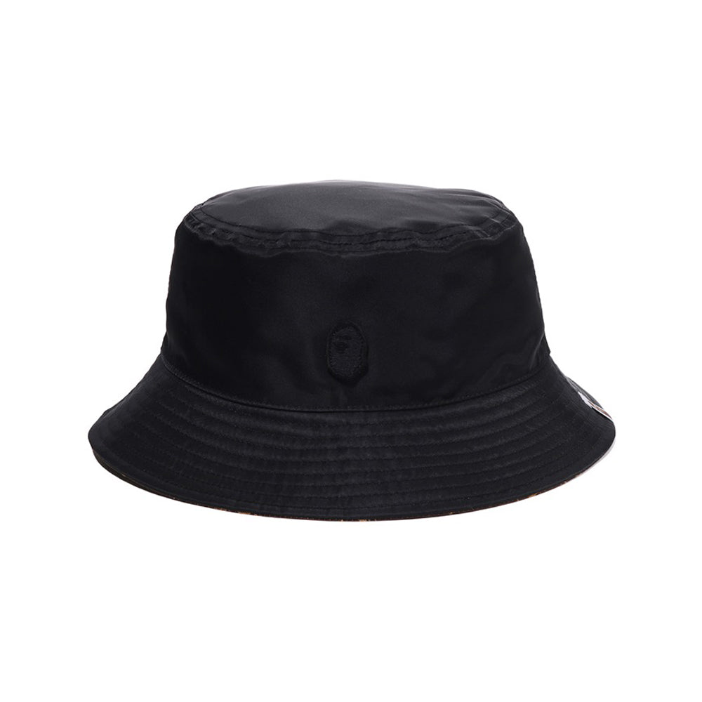 콜리지 모노그램 리버시블 버클 햇 BLACK