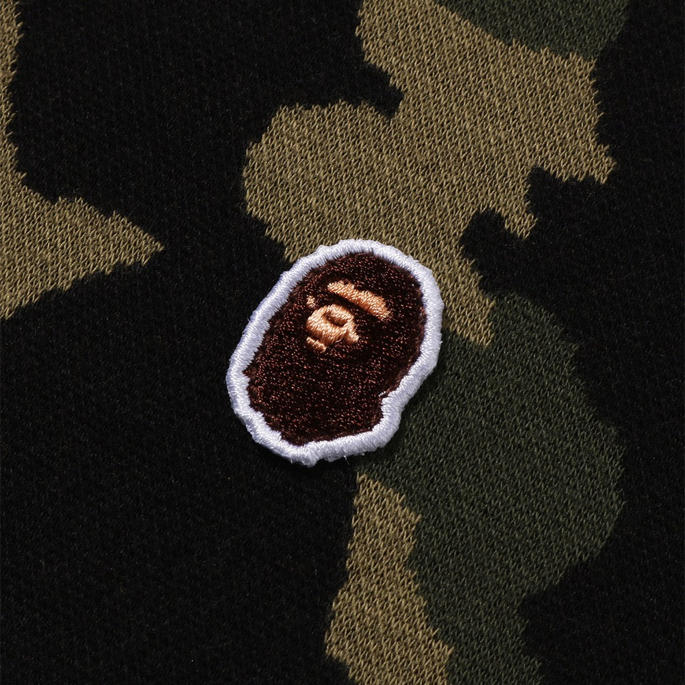 퍼스트 카모 자카드 릴렉스 핏 폴로 셔츠(M) GREEN