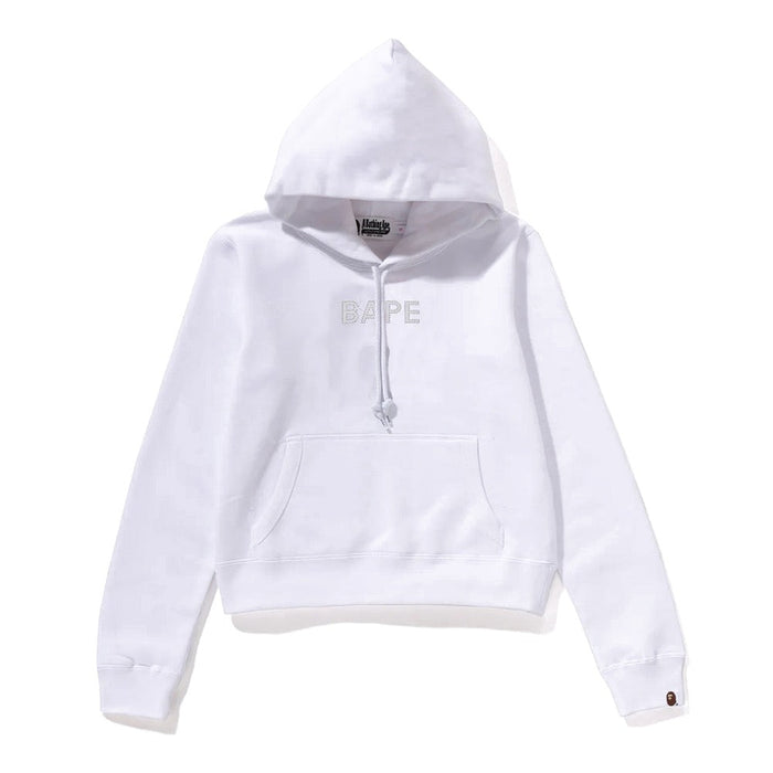 크리스탈 베이프 풀오버 후드(W) WHITE