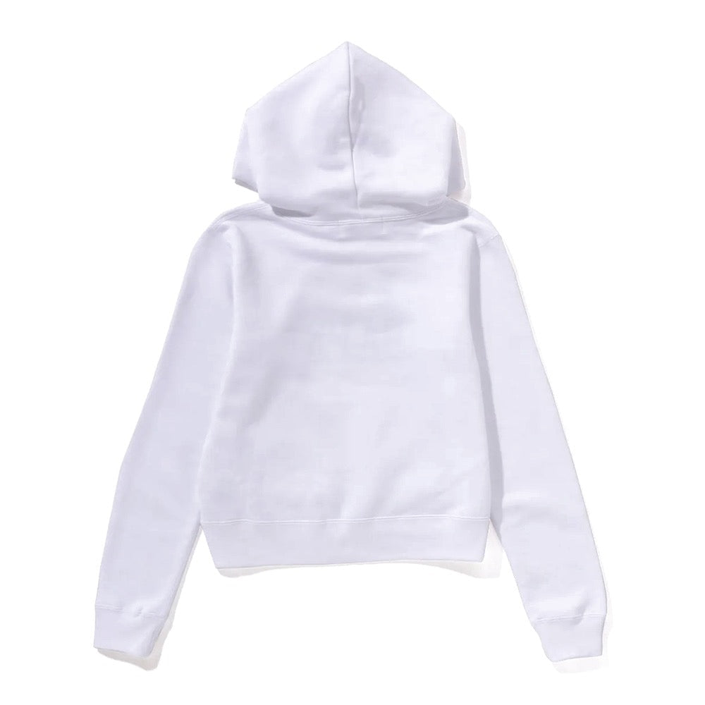 크리스탈 베이프 풀오버 후드(W) WHITE