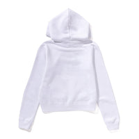 크리스탈 베이프 풀오버 후드(W) WHITE