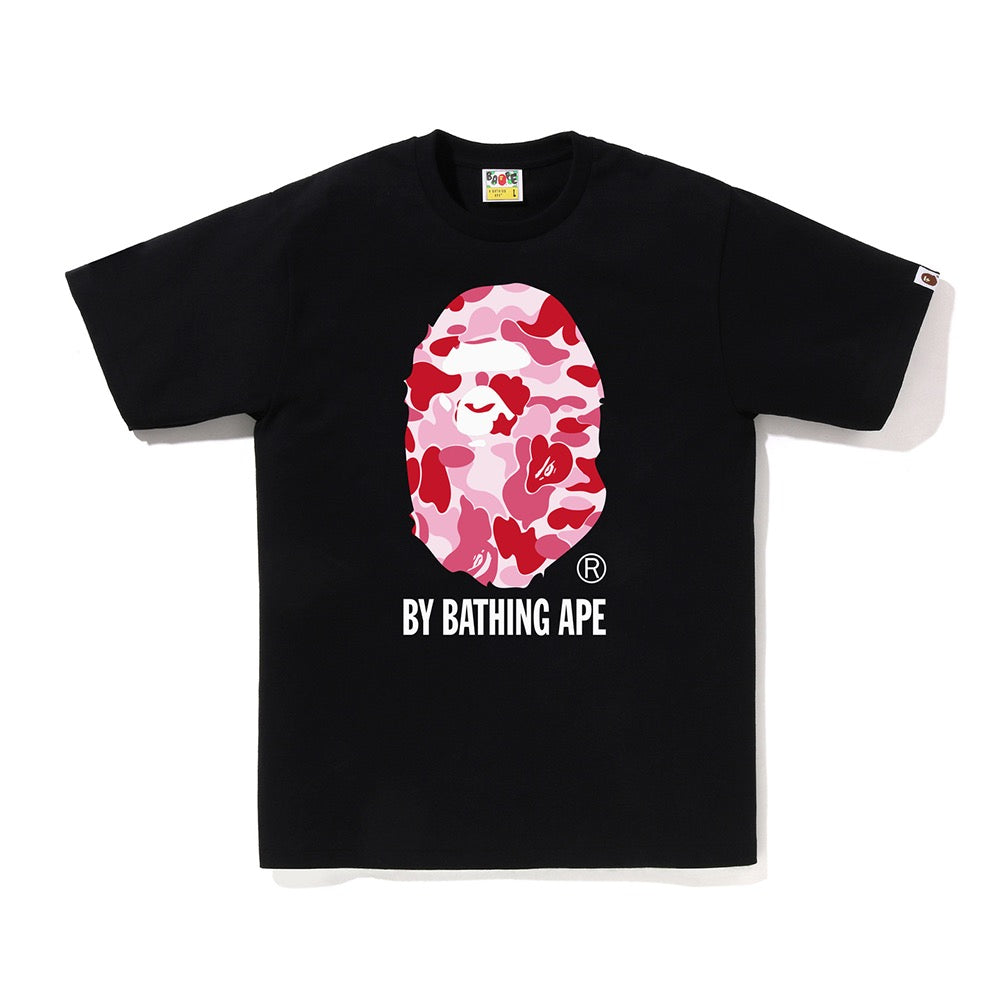 ABC 카모 BY BATHING APE 티셔츠(M) BLACK/PINK