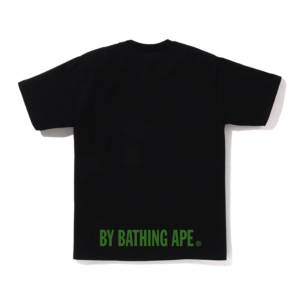ABC 카모 에이프 페이스 STA 티셔츠(M) BLACK/GREEN