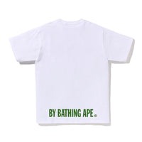 ABC 카모 에이프 페이스 STA 티셔츠(M) WHITE/GREEN