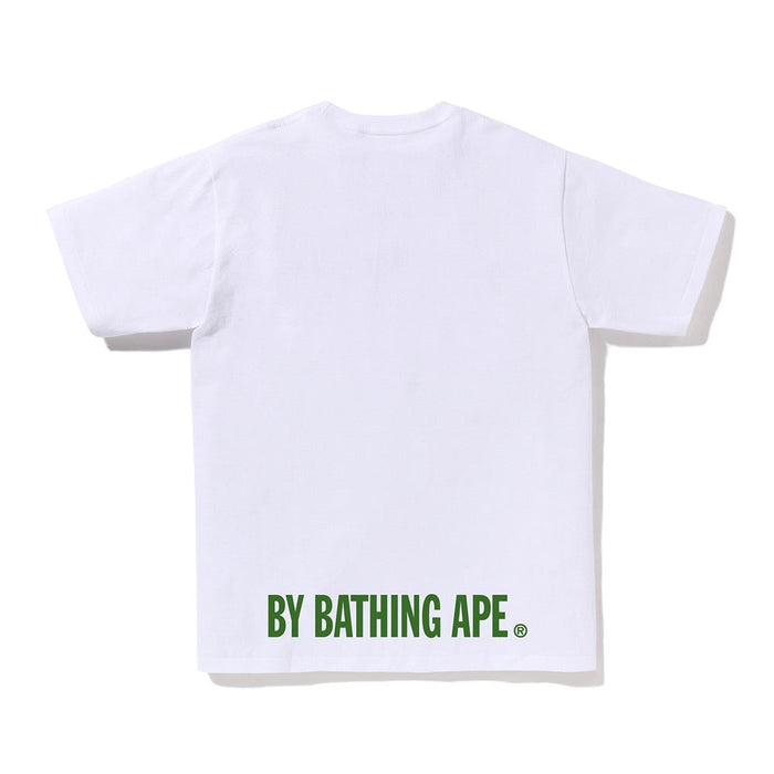 ABC 카모 에이프 페이스 STA 티셔츠(M) WHITE/GREEN
