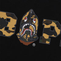 퍼스트 카모 BAPE 로고 릴렉스드 핏 티셔츠(M) BLACK