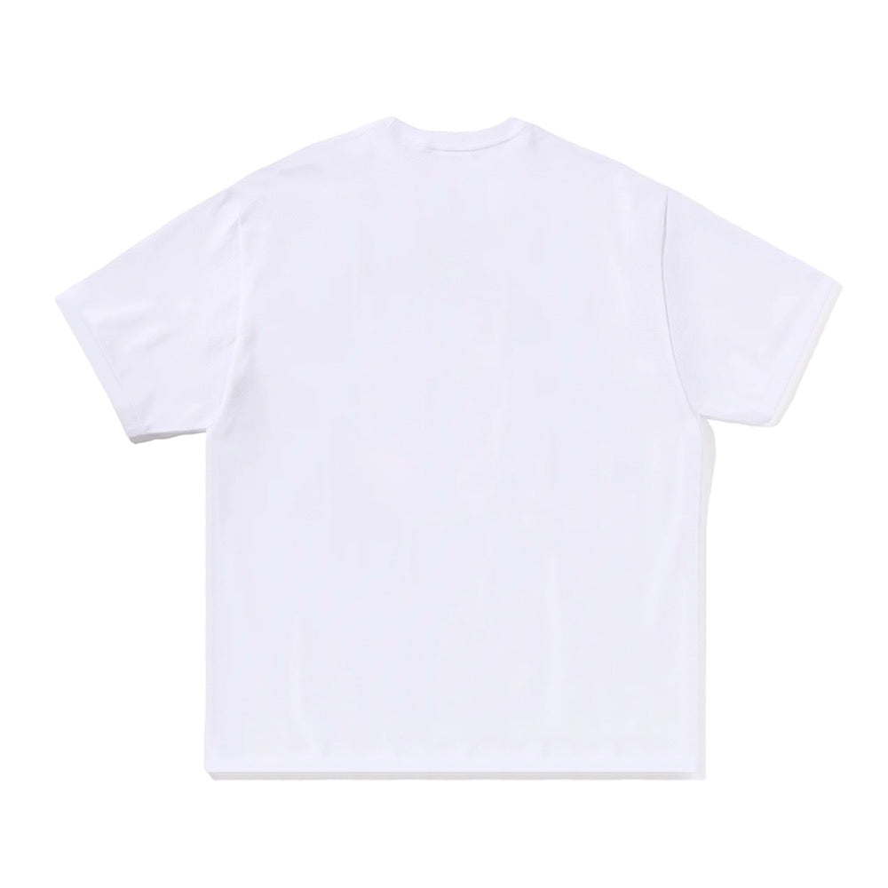 퍼스트 카모 BAPE 로고 릴렉스드 핏 티셔츠(M) WHITE