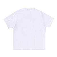 퍼스트 카모 BAPE 로고 릴렉스드 핏 티셔츠(M) WHITE