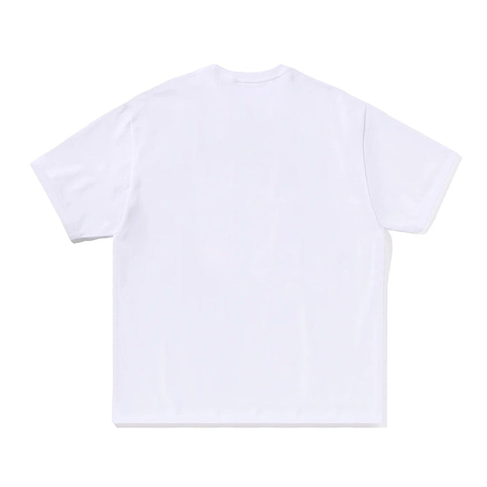 퍼스트 카모 BAPE 로고 릴렉스드 핏 티셔츠(M) WHITE
