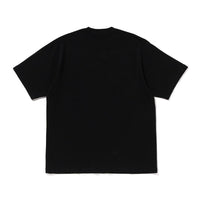 라인스톤 콜리지 릴렉스드 핏 티셔츠(M) BLACK