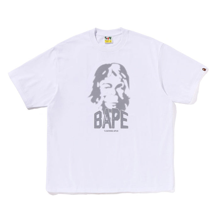 그래픽 릴렉스드 핏 티셔츠(M) WHITE