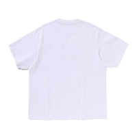 그래픽 릴렉스드 핏 티셔츠(M) WHITE