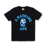 ABC 카모 콜리지 티셔츠(W) BLACK/BLUE