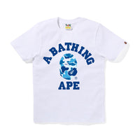 ABC 카모 콜리지 티셔츠(W) WHITE/BLUE