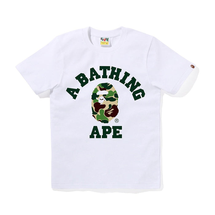 ABC 카모 콜리지 티셔츠(W) WHITE/GREEN